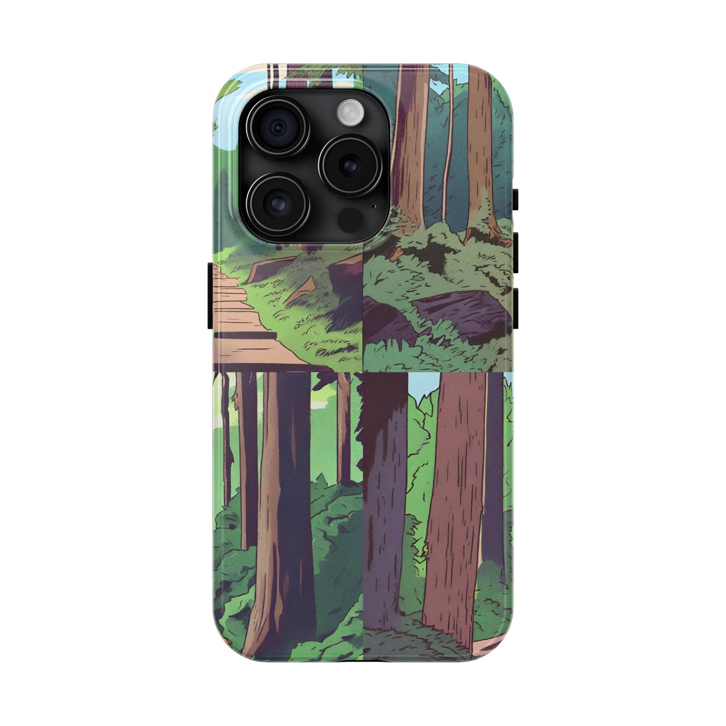 Forest Tough iPhone Case