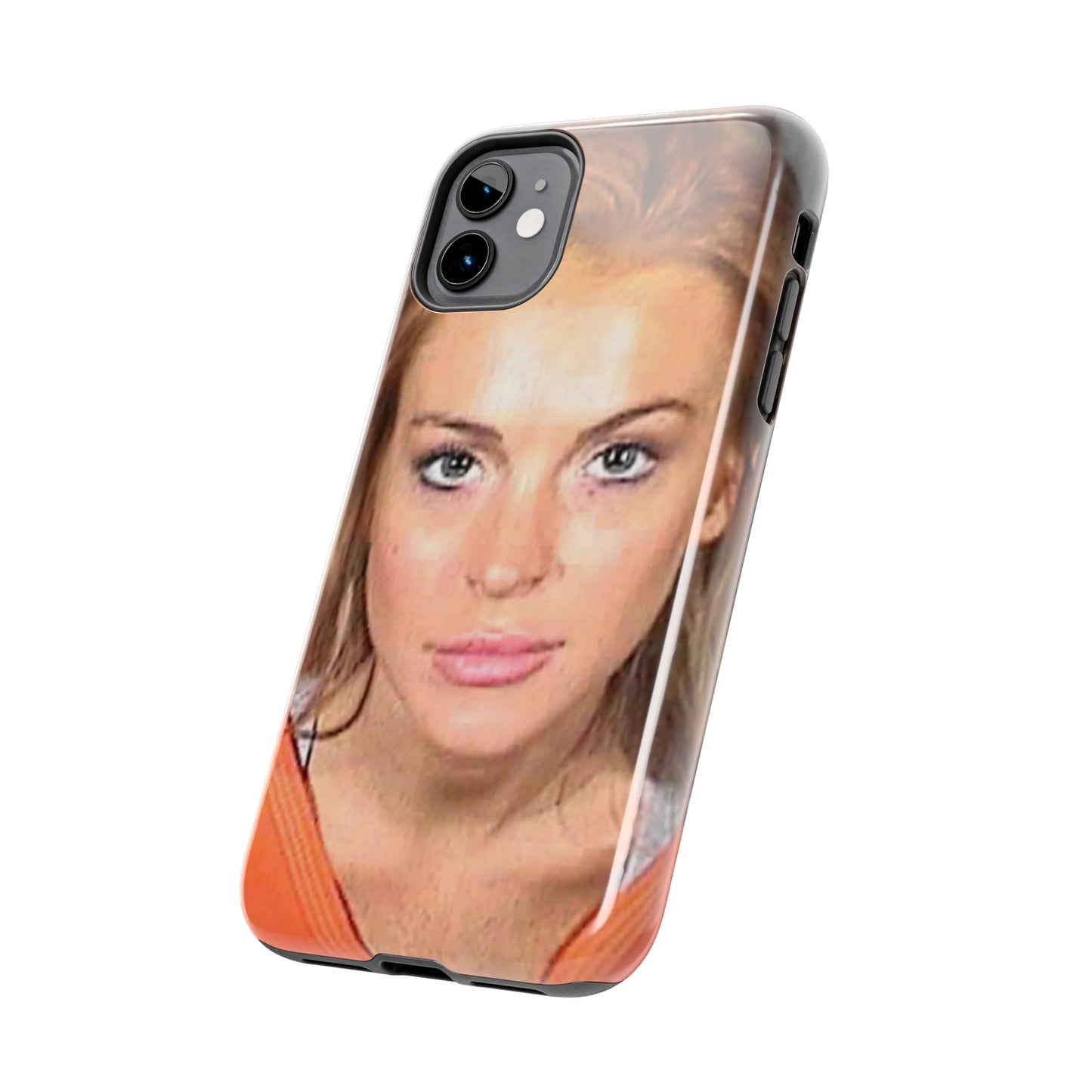 Lindsay Lohan Mugshot Tough Phone Case