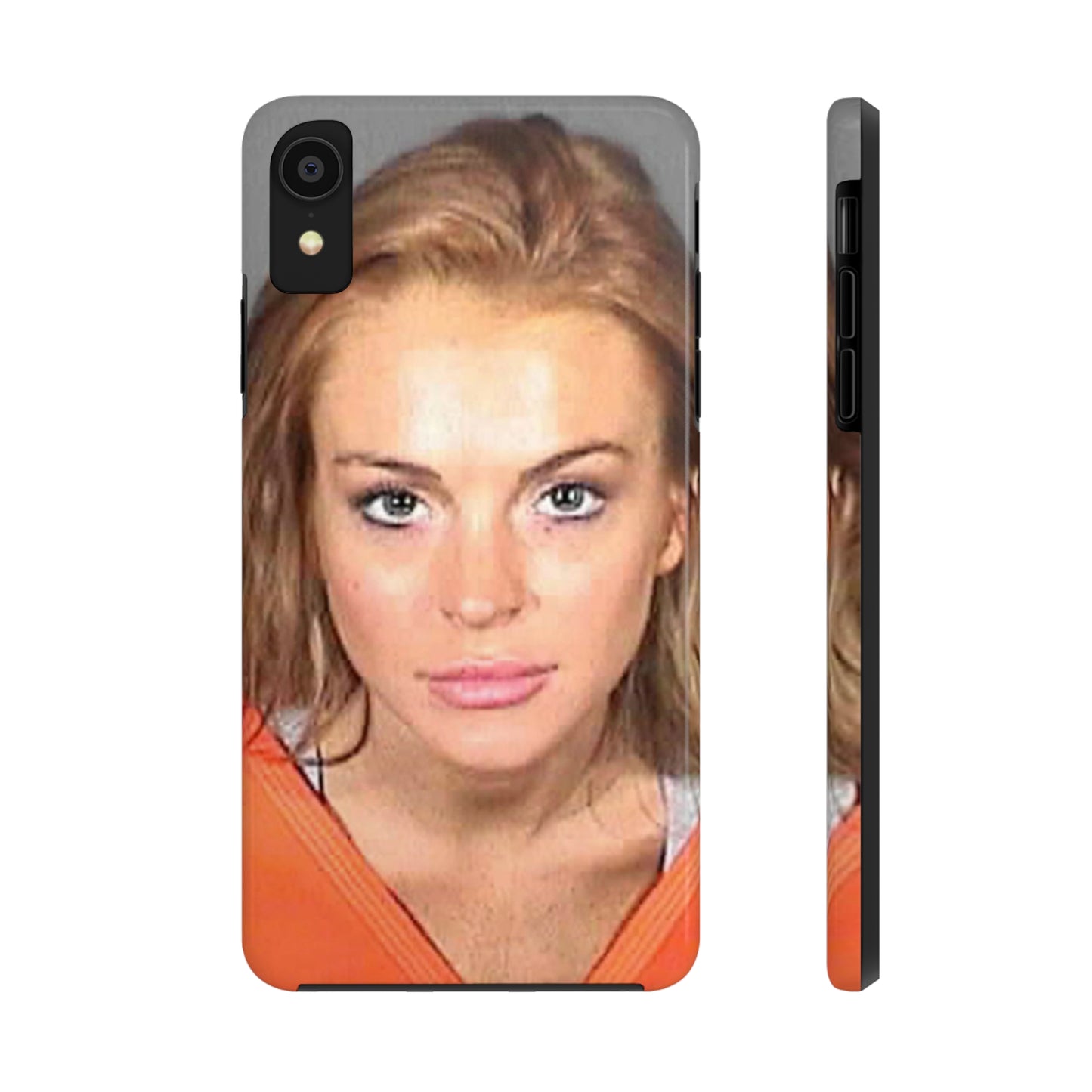 Lindsay Lohan Mugshot Tough Phone Case