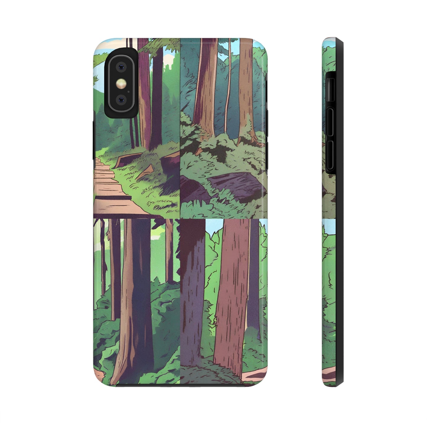 Forest Tough iPhone Case