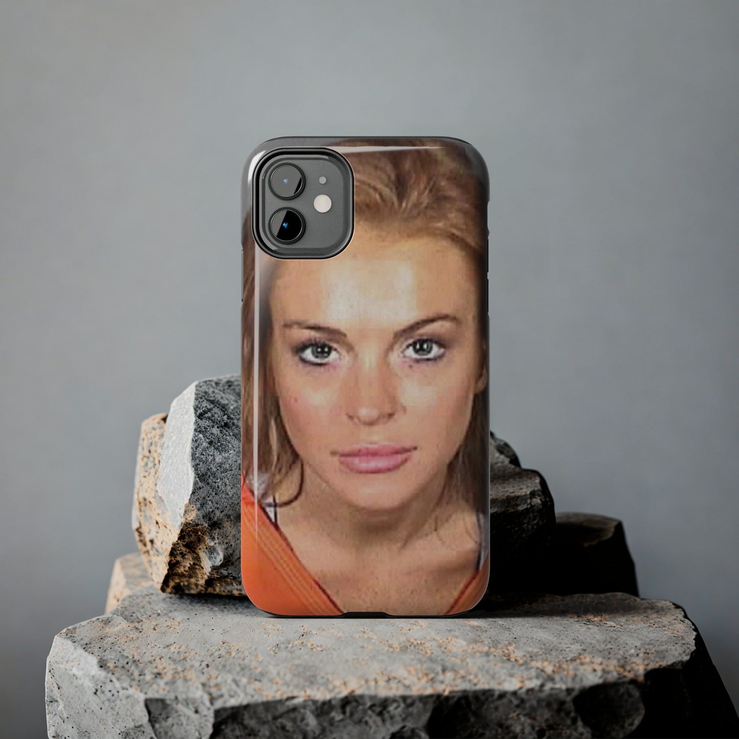 Lindsay Lohan Mugshot Tough Phone Case