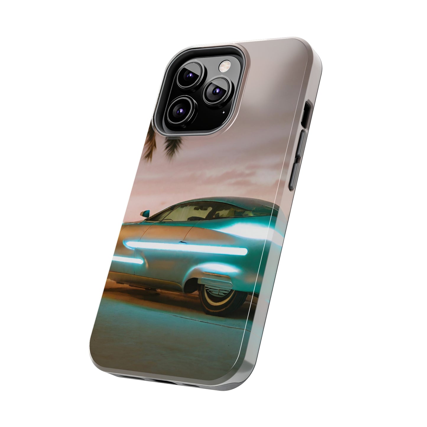 Retro Miami Car Tough Phone Case