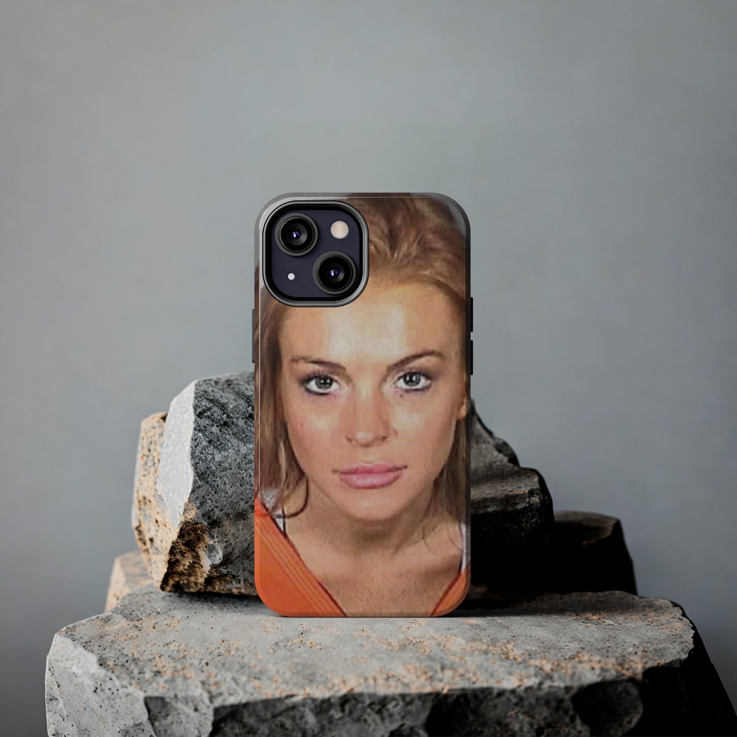 Lindsay Lohan Mugshot Tough Phone Case