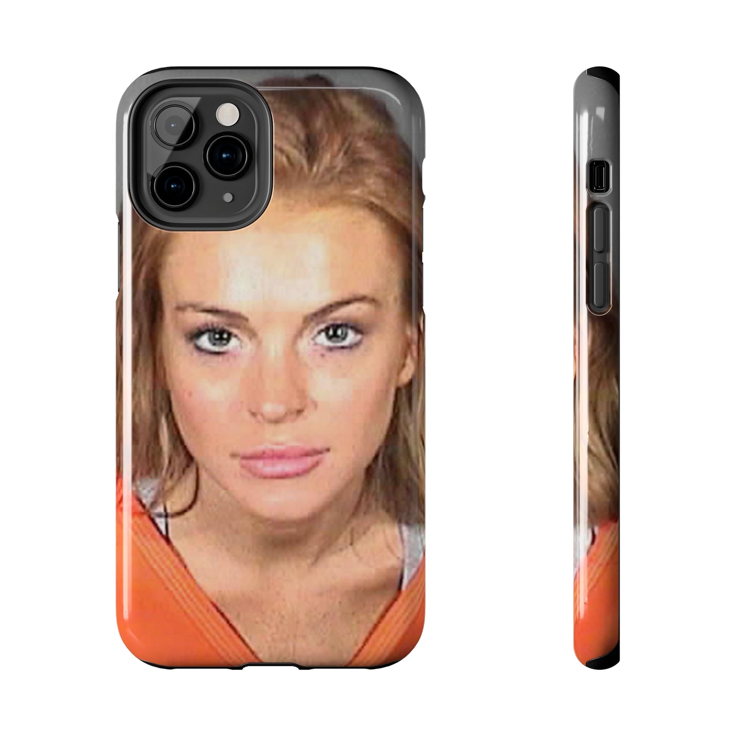 Lindsay Lohan Mugshot Tough Phone Case