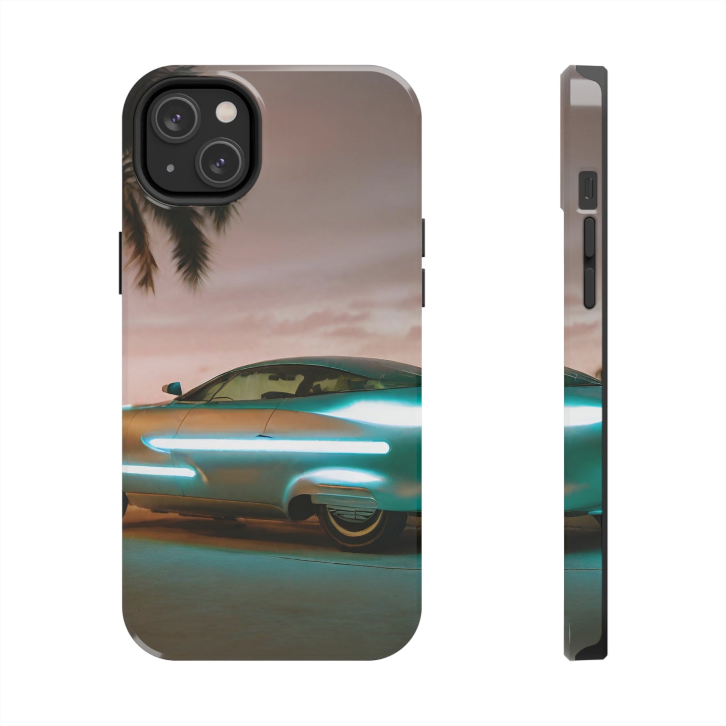 Retro Miami Car Tough Phone Case