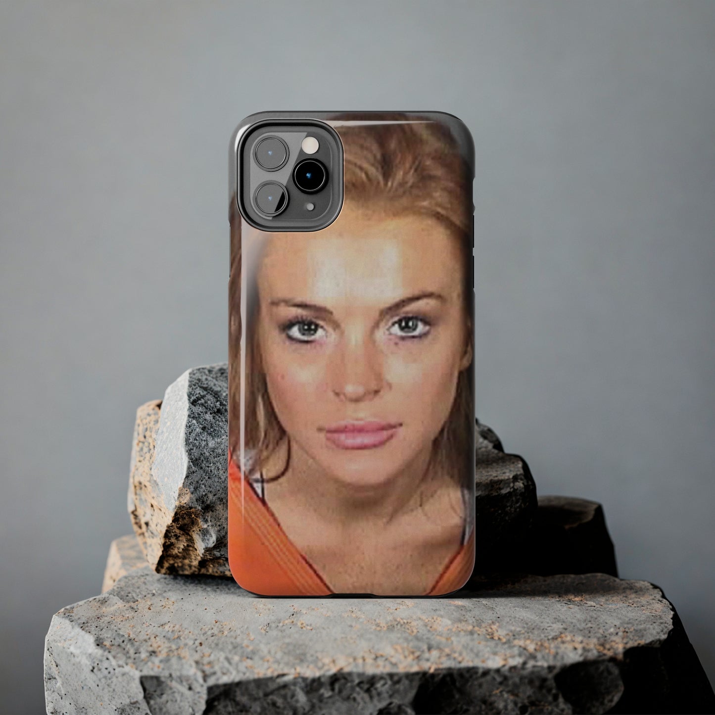 Lindsay Lohan Mugshot Tough Phone Case