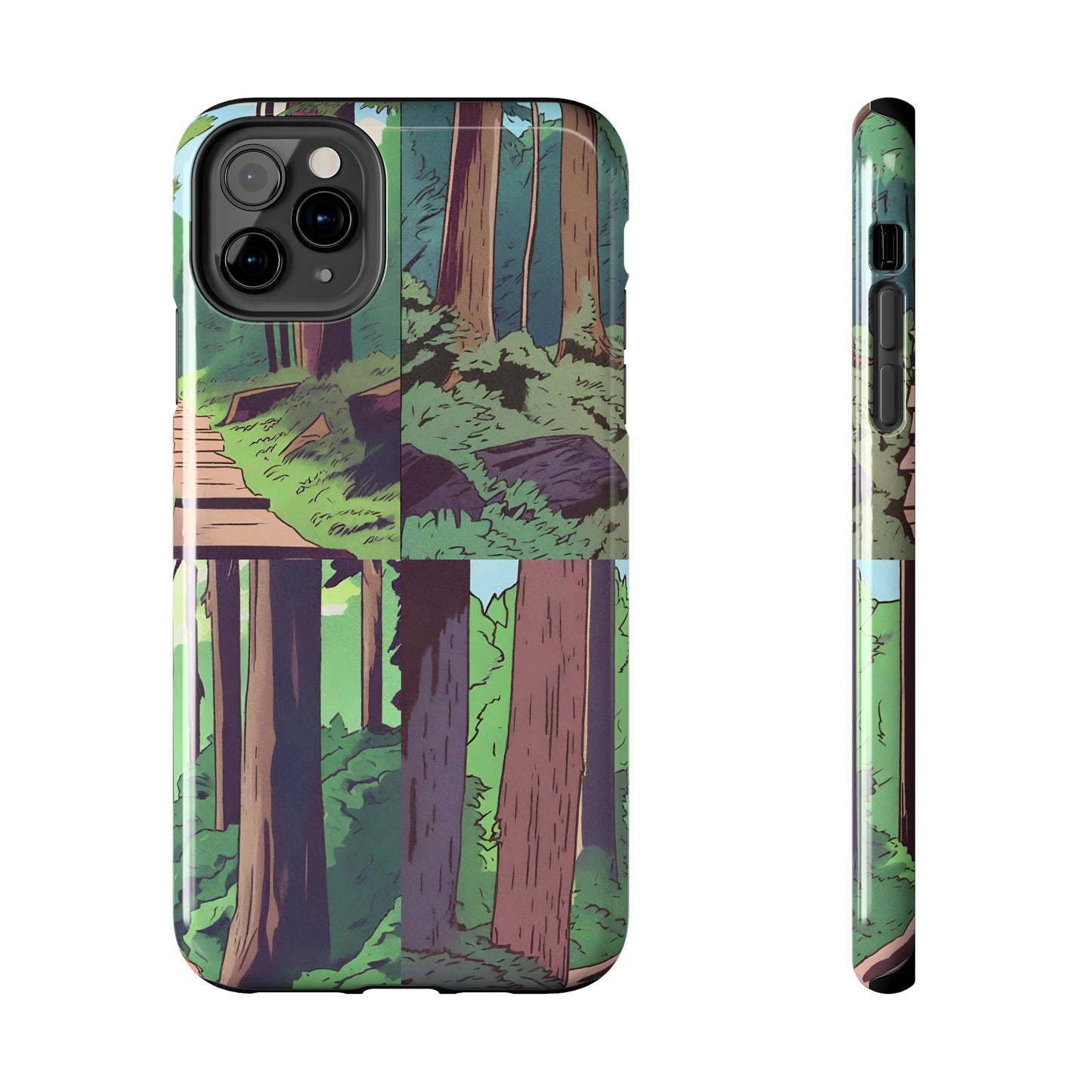 Forest Tough iPhone Case