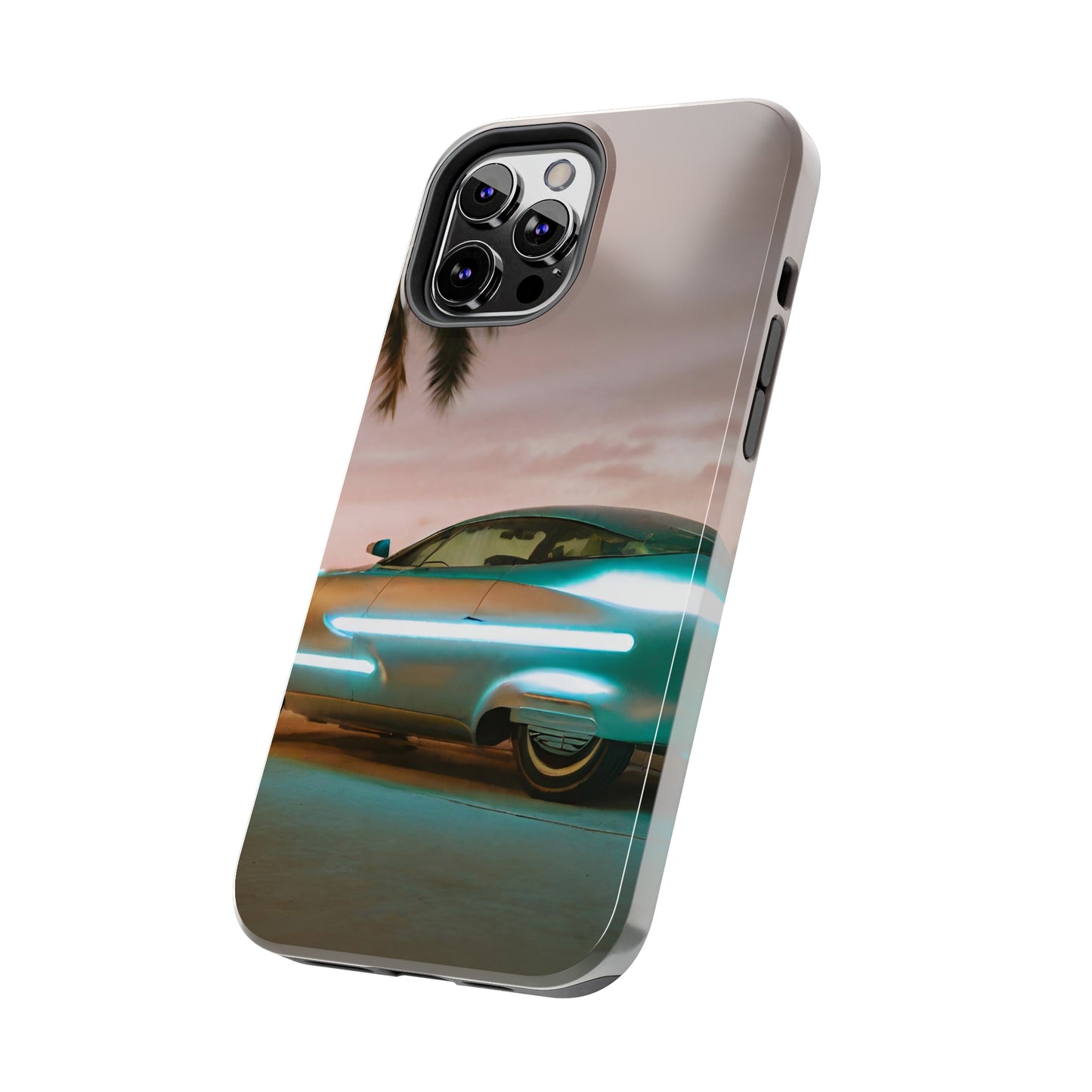 Retro Miami Car Tough Phone Case